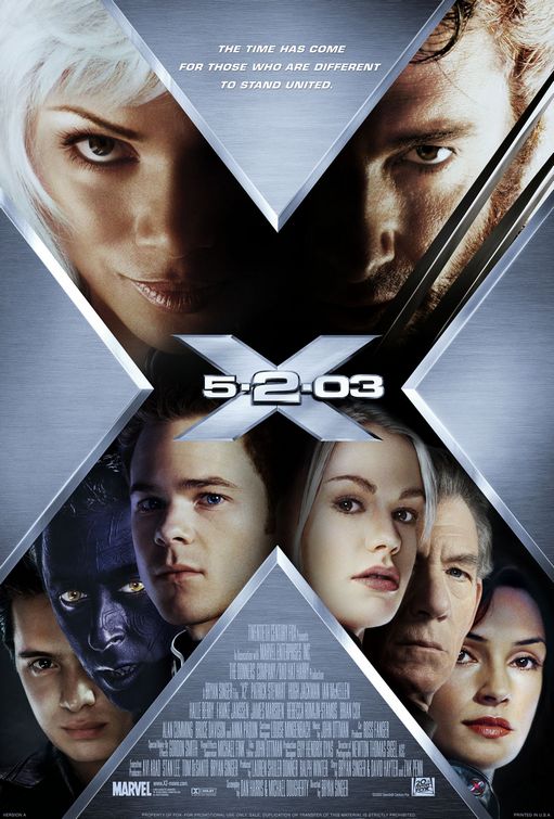 X-Men 2 Movie Poster