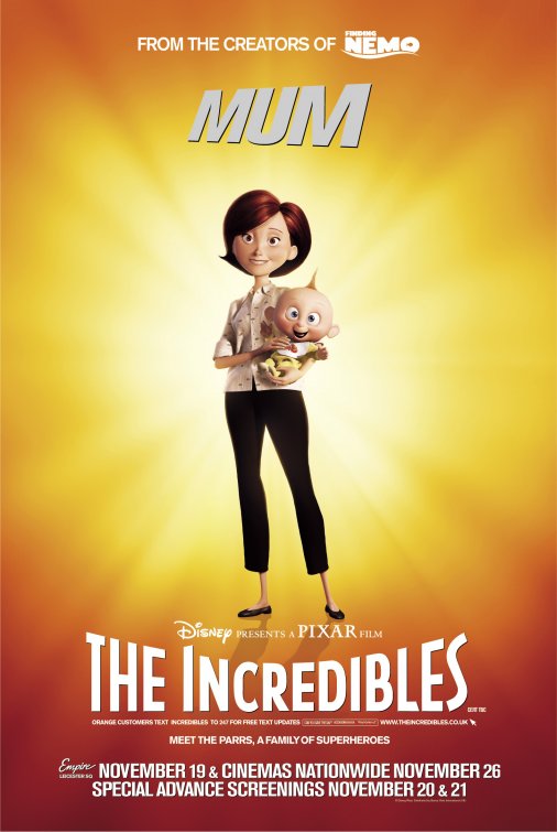 The Incredibles Movie Poster