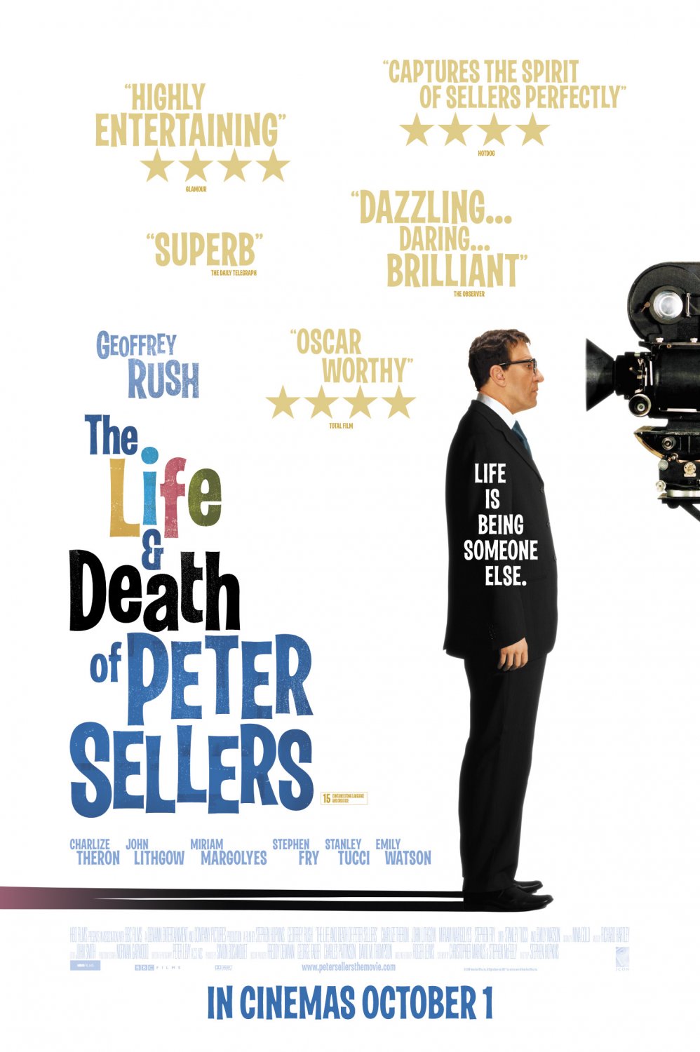 Extra Large Movie Poster Image for The Life and Death of Peter Sellers (#1 of 4)