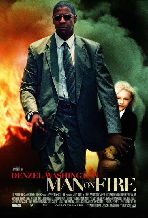 Man on Fire Movie Poster