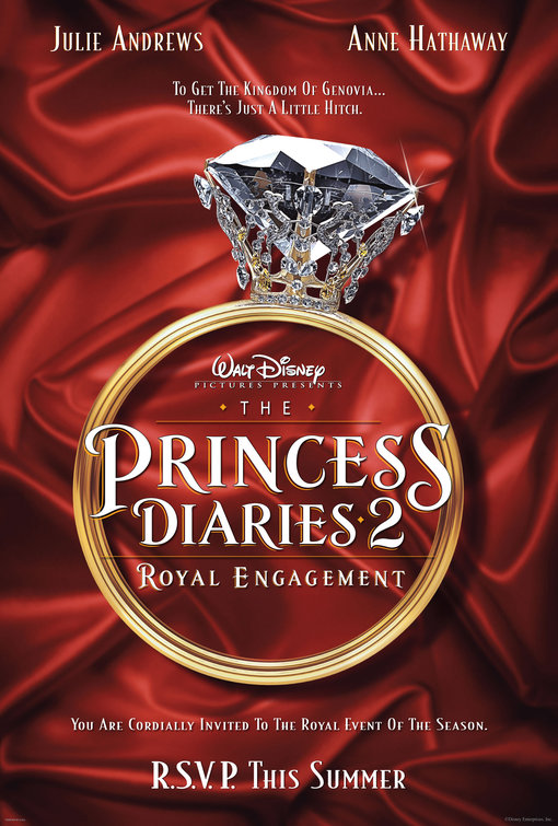 The Princess Diaries 2: Royal Engagement Movie Poster