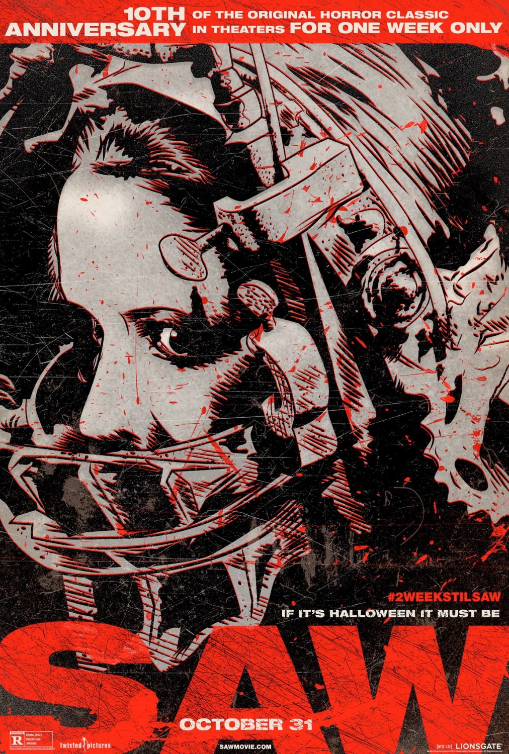 Extra Large Movie Poster Image for Saw (#12 of 15)