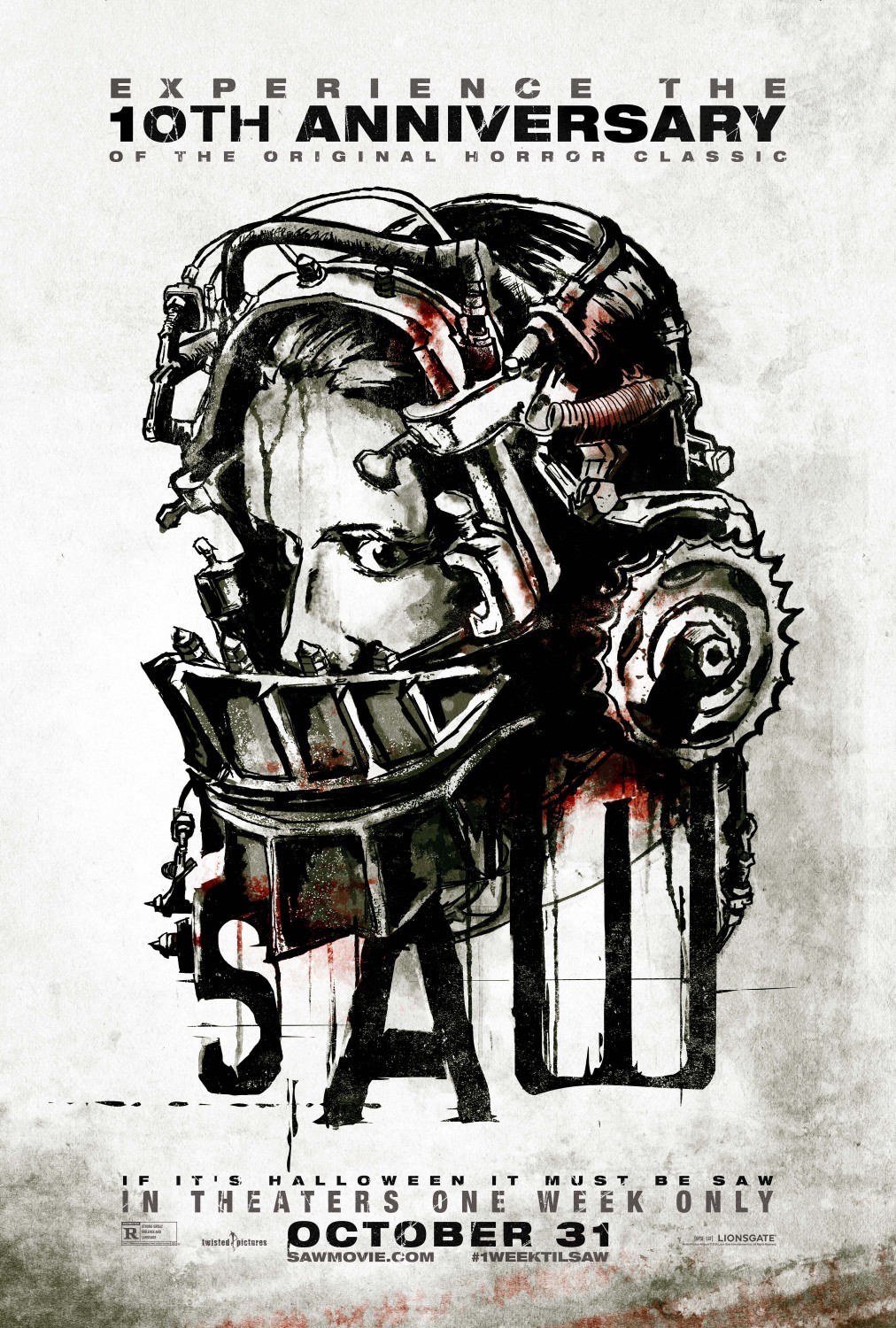 Extra Large Movie Poster Image for Saw (#13 of 15)