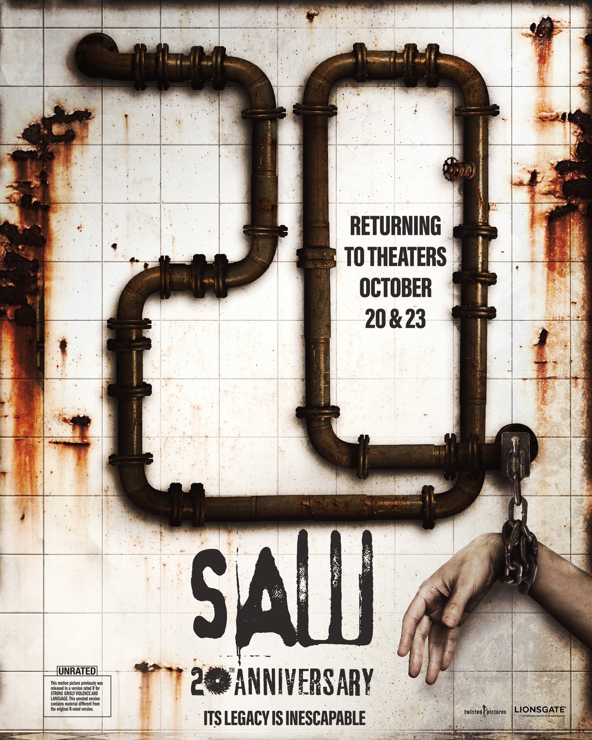 Extra Large Movie Poster Image for Saw (#15 of 15)