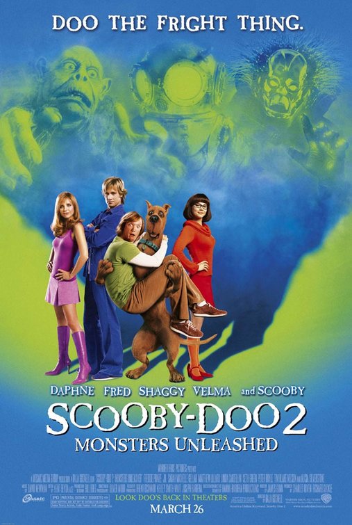 Scooby Doo 2: Monsters Unleashed Movie Poster