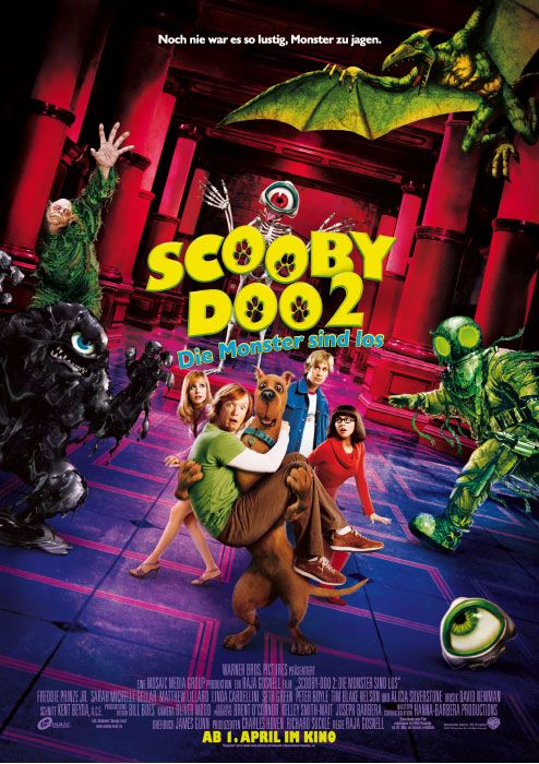 Scooby Doo 2: Monsters Unleashed Movie Poster