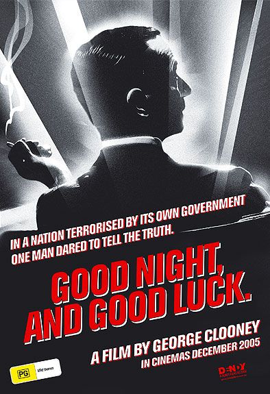 Good Night, and Good Luck. Movie Poster