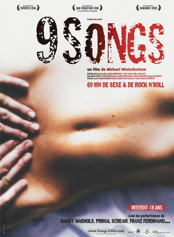 9 Songs Movie Poster