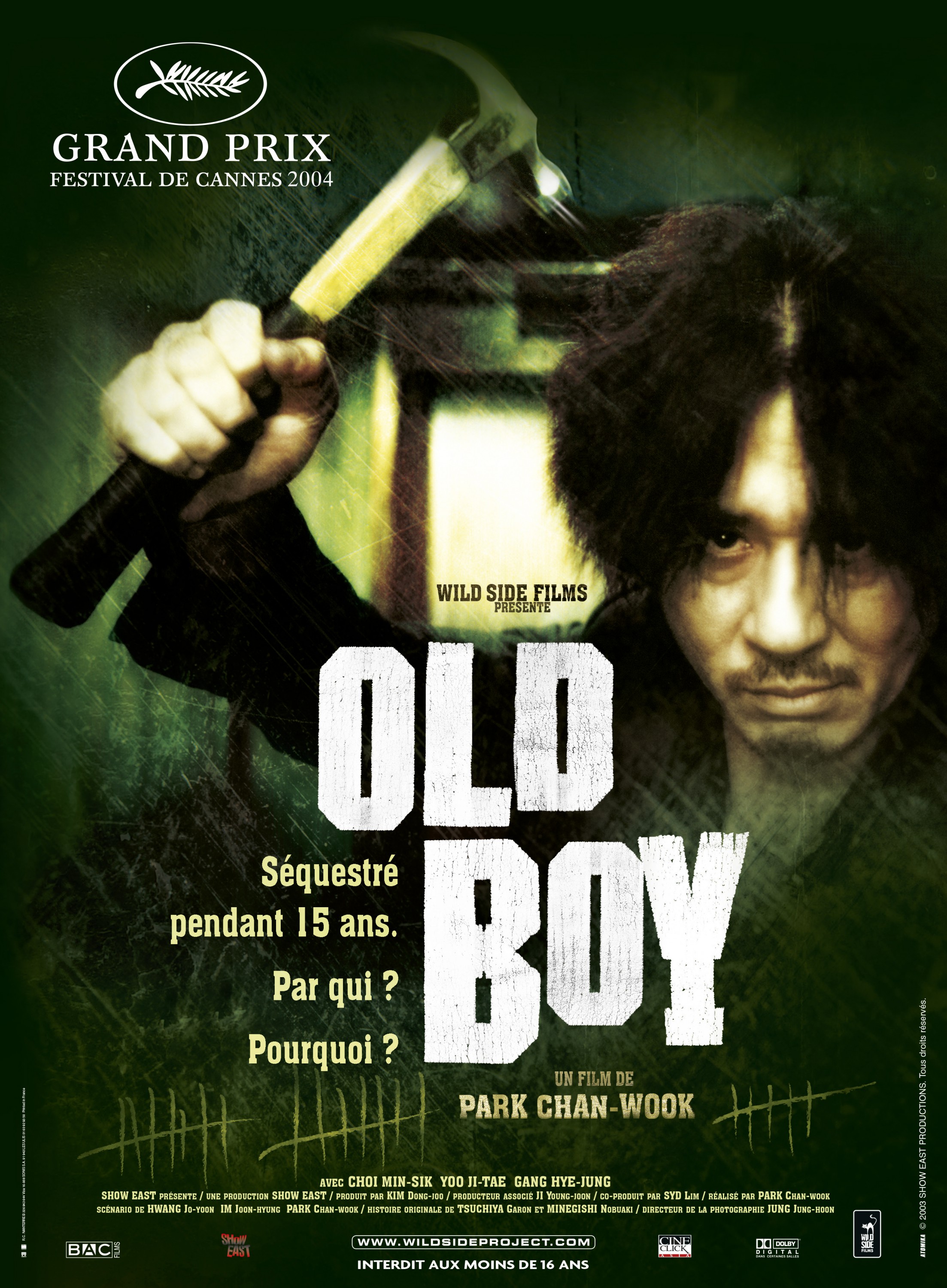 Mega Sized Movie Poster Image for Oldboy (#3 of 8)