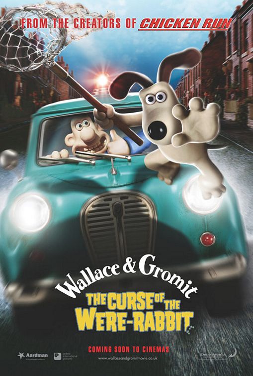 Wallace & Gromit in The Curse of the Were-Rabbit Movie Poster