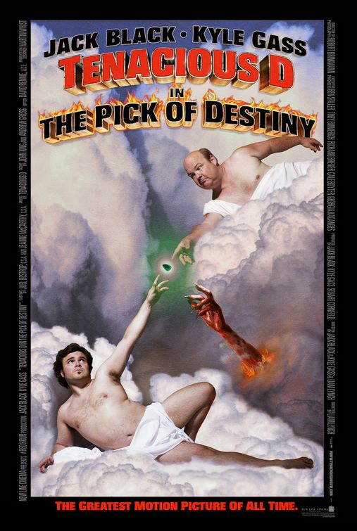 Tenacious D in 'The Pick of Destiny' Movie Poster