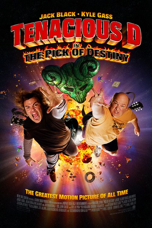 Tenacious D in 'The Pick of Destiny' Movie Poster