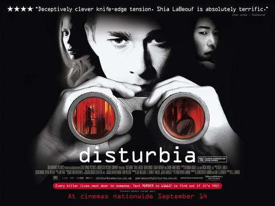 Disturbia Movie Poster