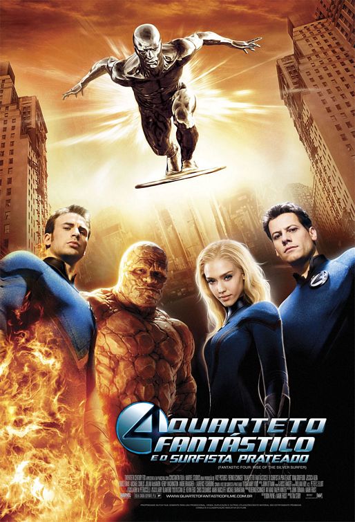 Fantastic Four: Rise of the Silver Surfer Movie Poster