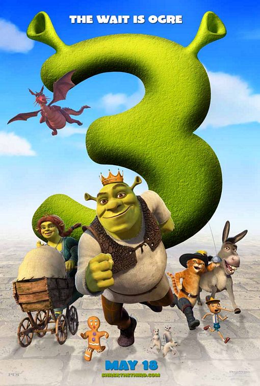 Shrek the Third Movie Poster