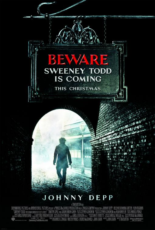 Sweeney Todd Movie Poster