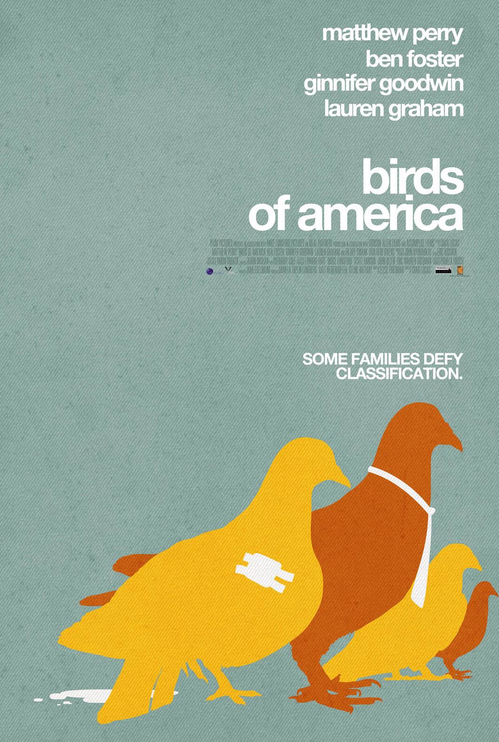 Extra Large Movie Poster Image for Birds of America 