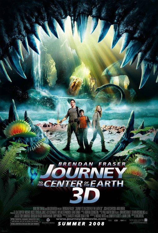 Journey to the Center of the Earth 3D Movie Poster