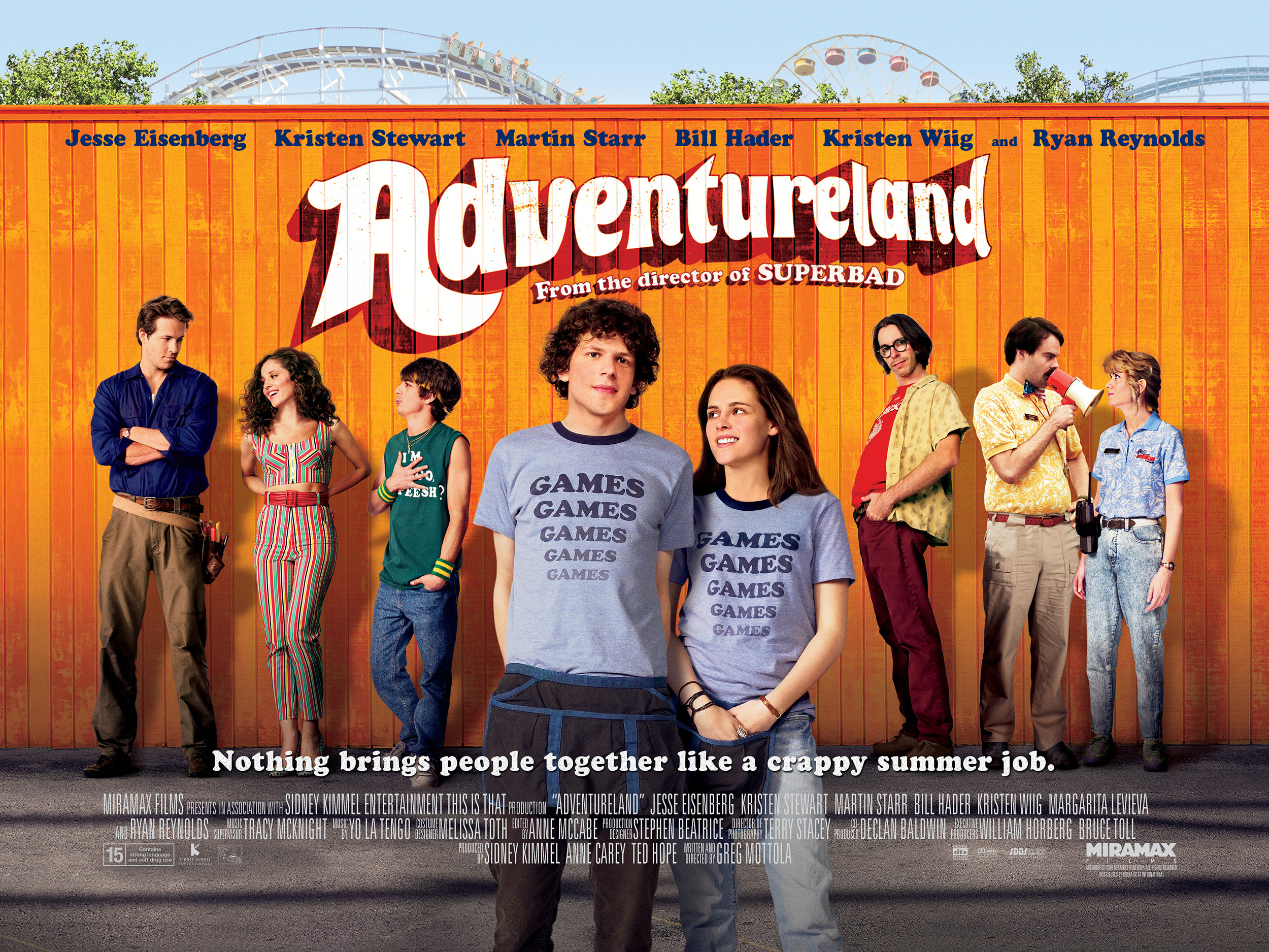 Mega Sized Movie Poster Image for Adventureland (#3 of 3)