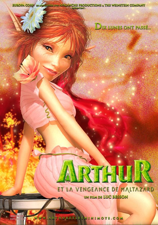 Arthur and the Vengeance of Maltazard Movie Poster