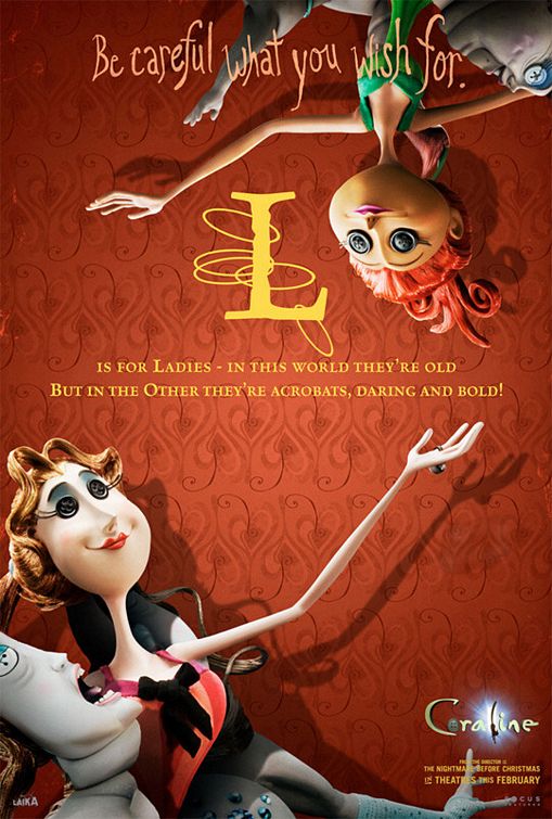 Coraline Movie Poster