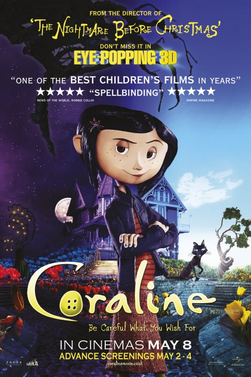 Coraline Movie Poster