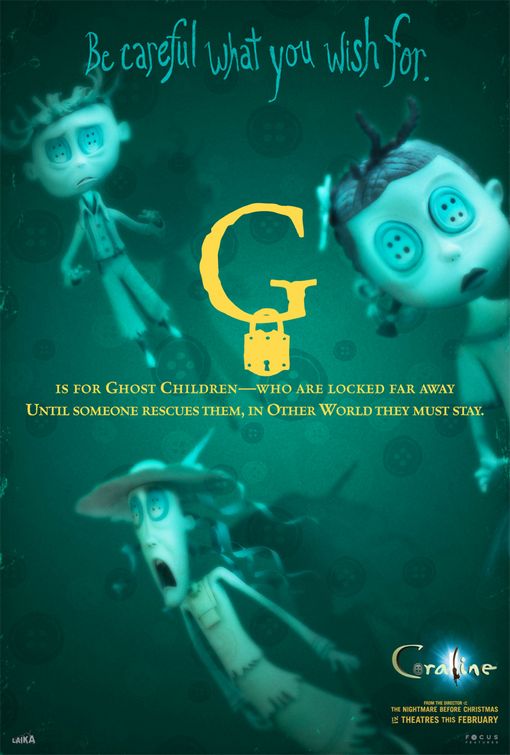 Coraline Movie Poster