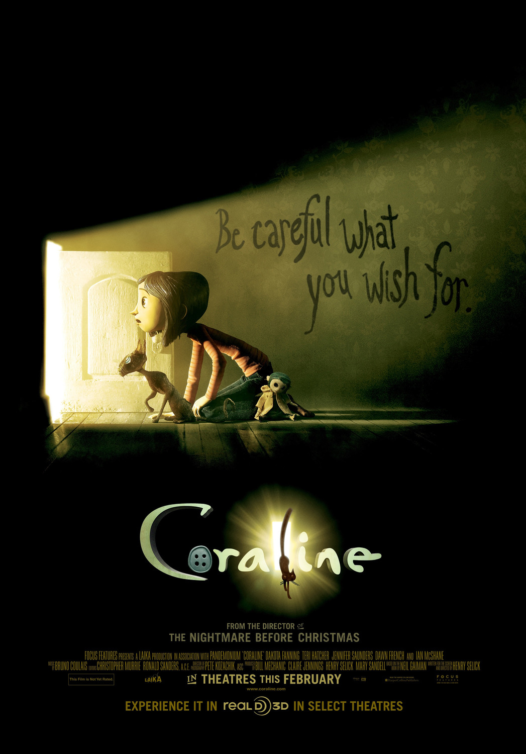 Extra Large Movie Poster Image for Coraline (#1 of 36)