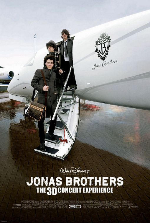 Jonas Brothers: The 3D Concert Experience Movie Poster