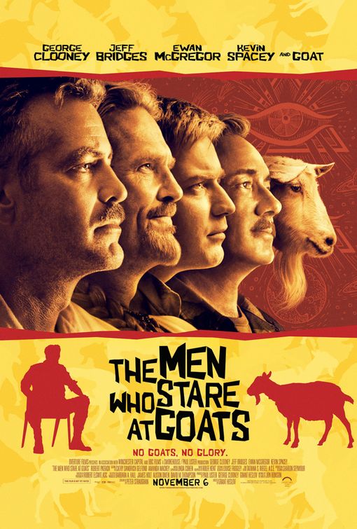 The Men Who Stare at Goats Movie Poster