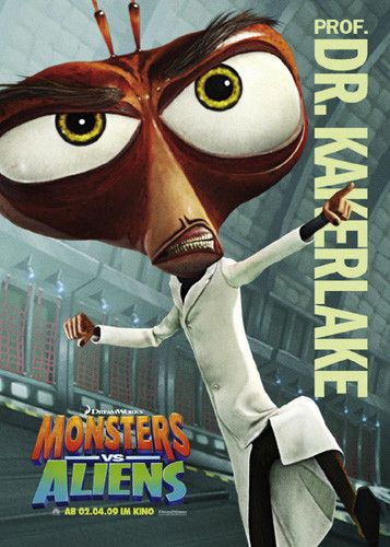 Monsters vs. Aliens Movie Poster