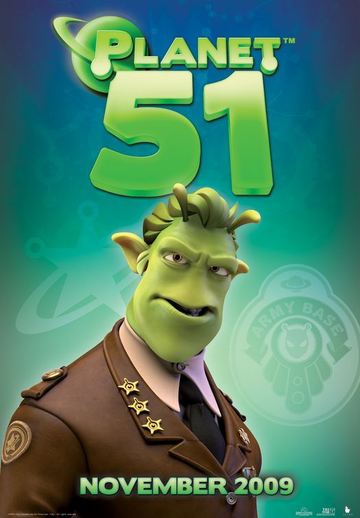 Planet 51 Movie Poster