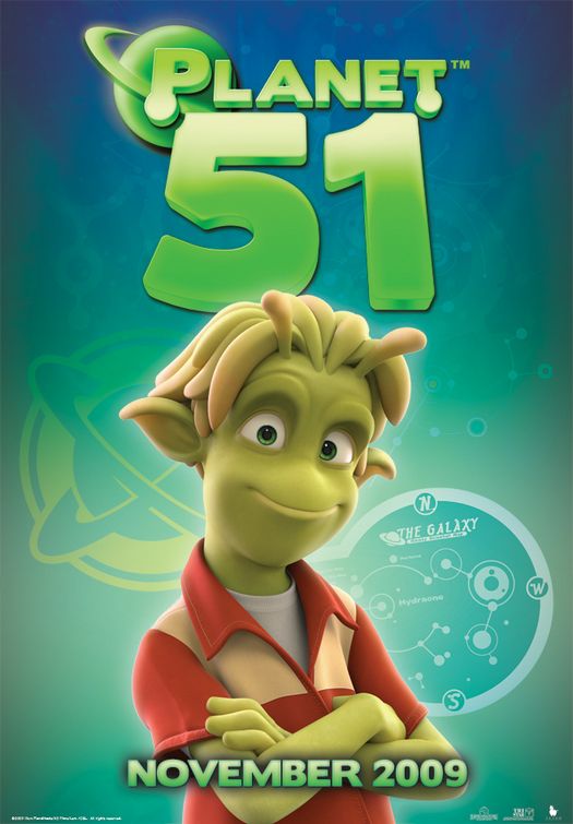 Planet 51 Movie Poster