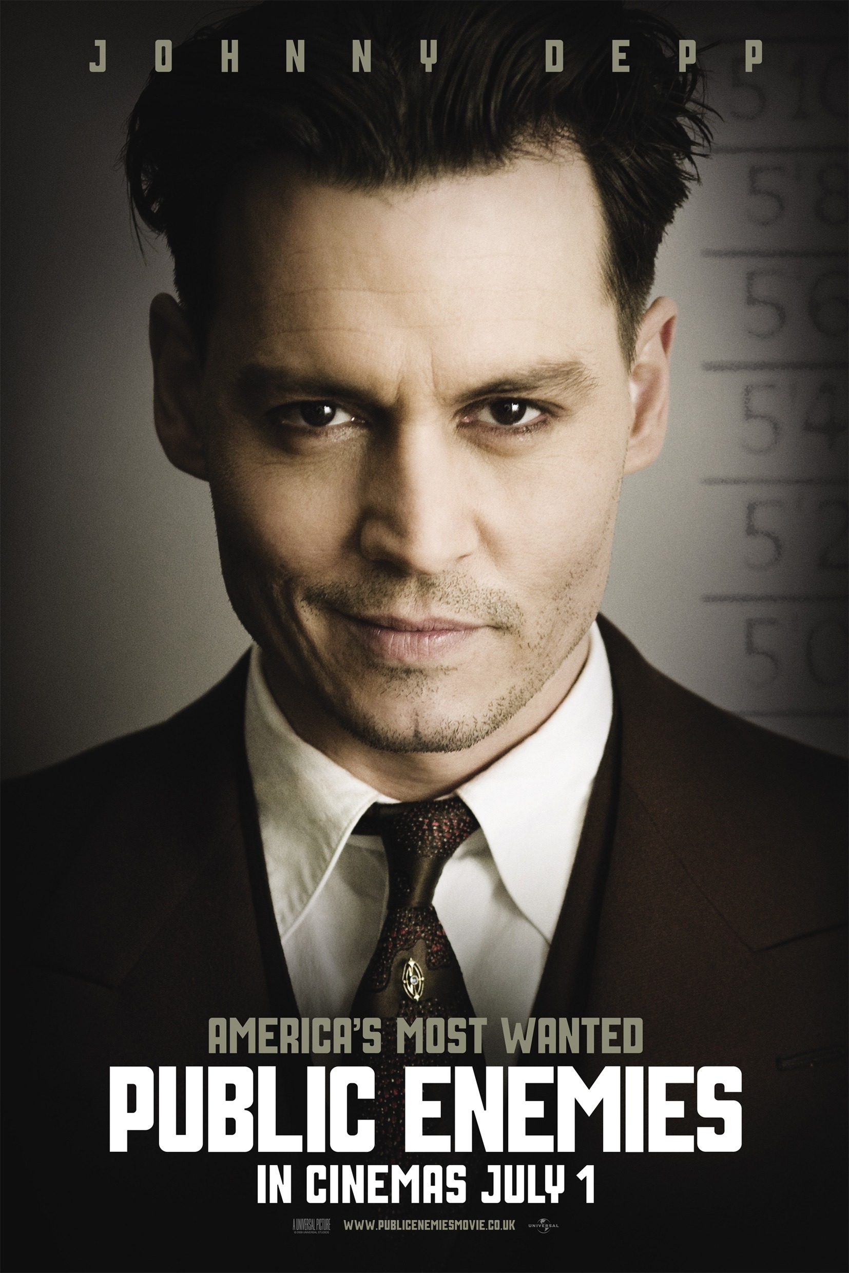 Mega Sized Movie Poster Image for Public Enemies (#5 of 5)