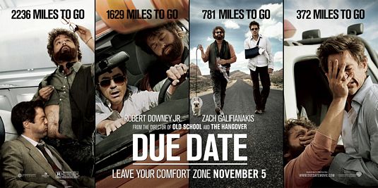 Due Date Movie Poster