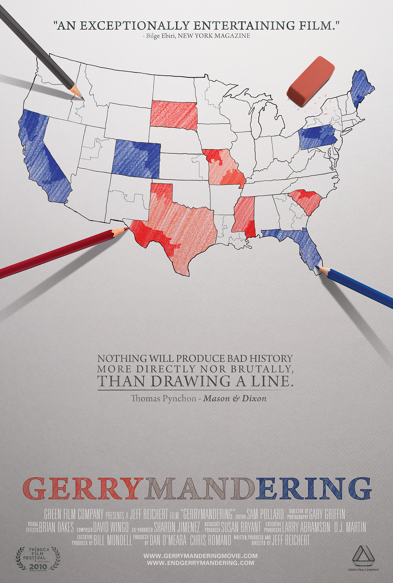 Mega Sized Movie Poster Image for Gerrymandering 