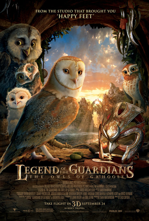 Legend of the Guardians: The Owls of Ga'Hoole Movie Poster