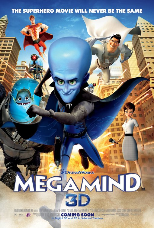 Megamind Movie Poster