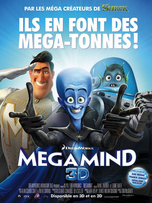 Megamind Movie Poster