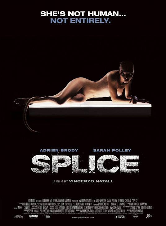 Splice Movie Poster