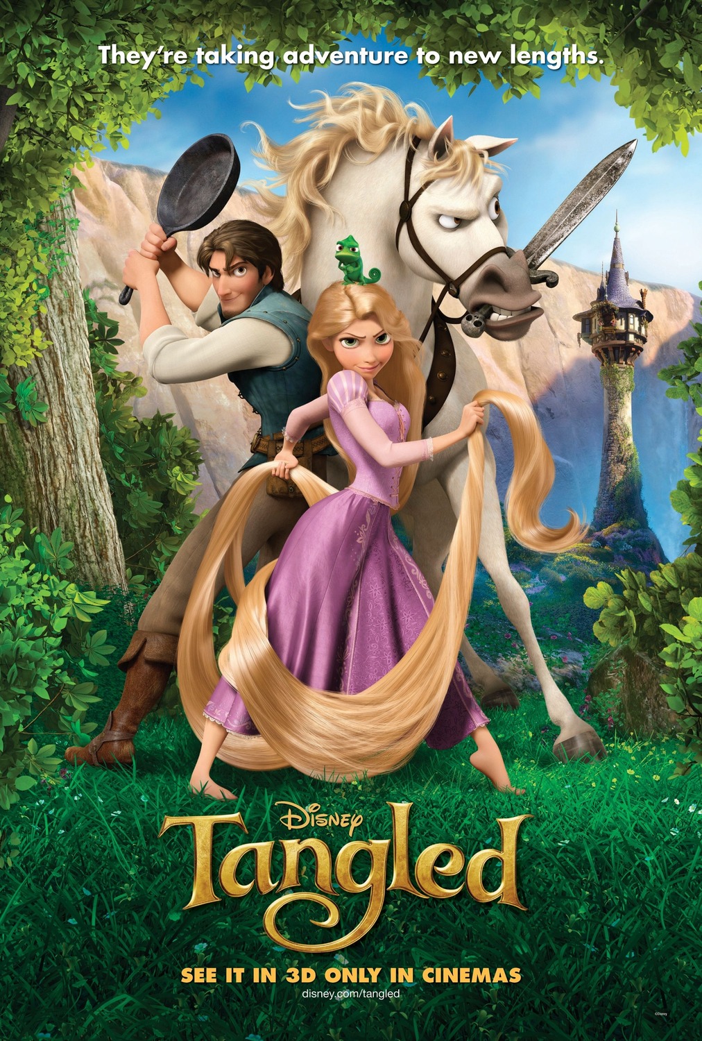 Extra Large Movie Poster Image for Tangled (#3 of 6)