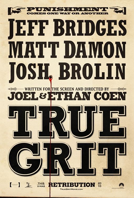 True Grit Movie Poster