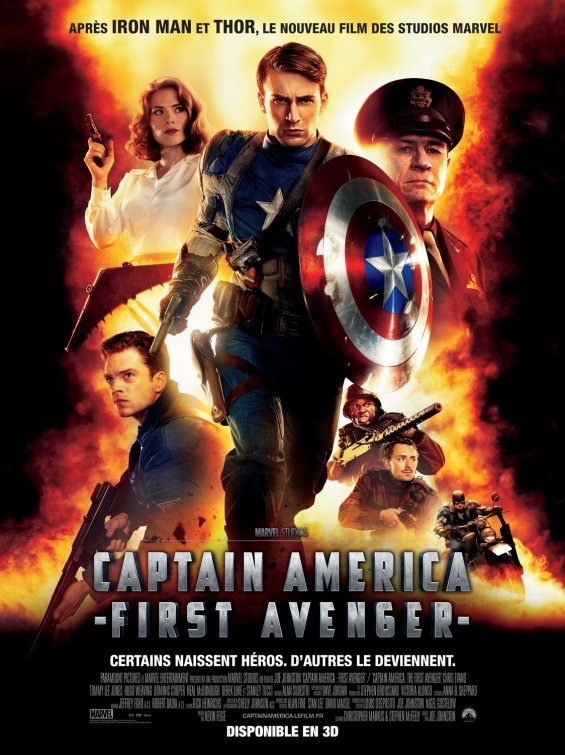 Captain America: The First Avenger Movie Poster