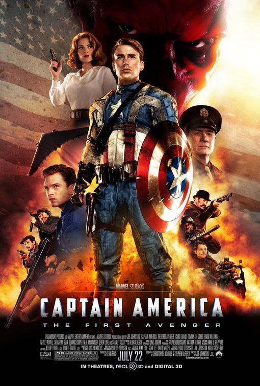 Captain America: The First Avenger Movie Poster