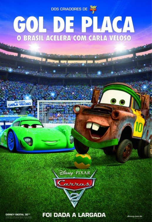 Cars 2 Movie Poster