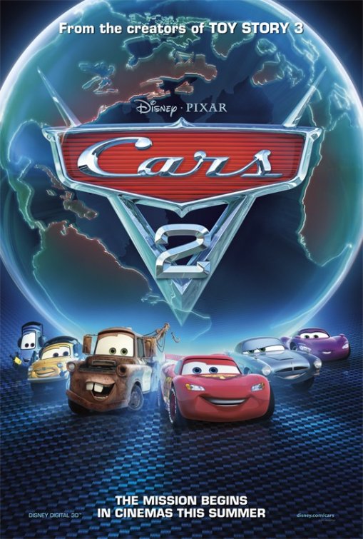 Cars 2 Movie Poster