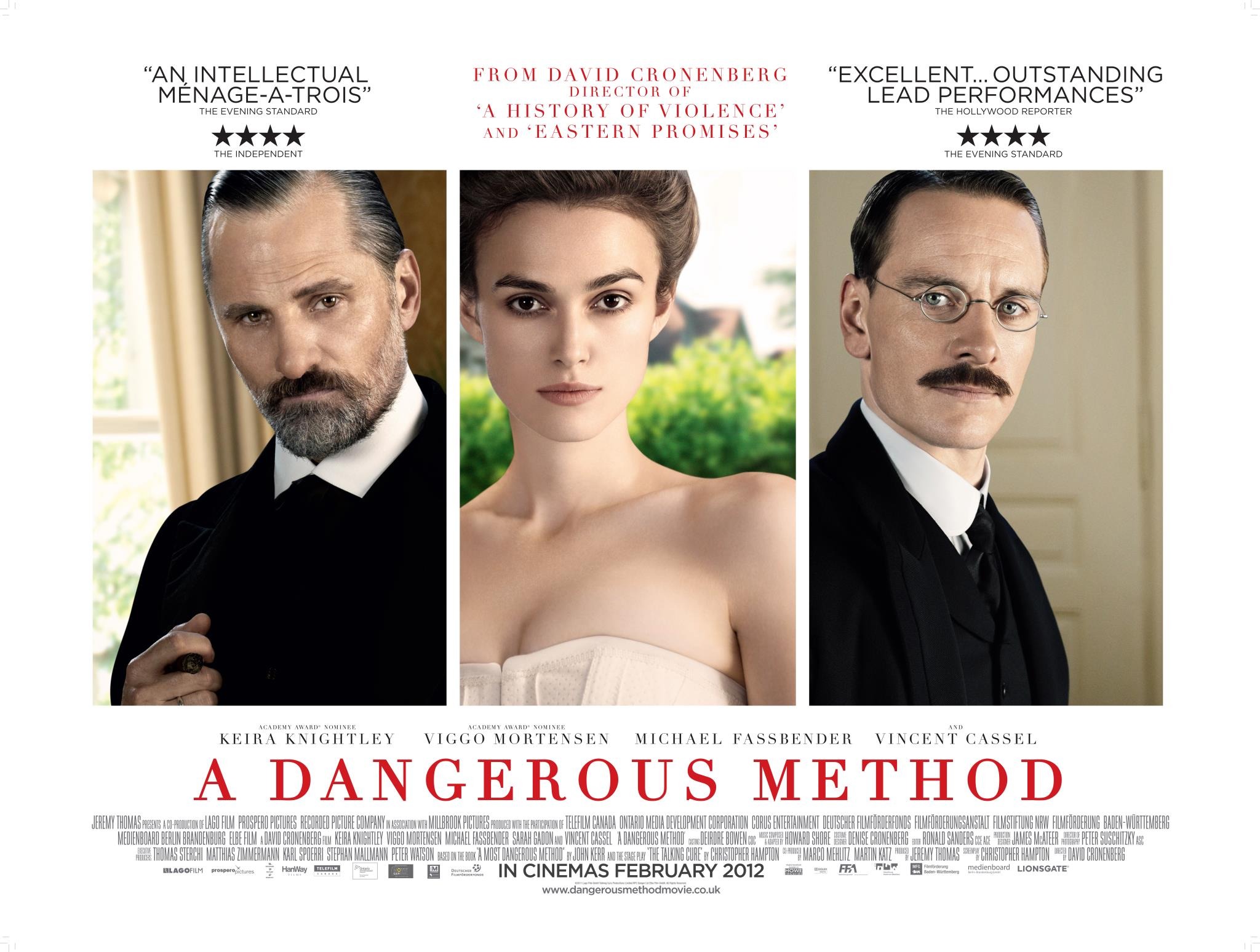 Mega Sized Movie Poster Image for A Dangerous Method (#5 of 5)