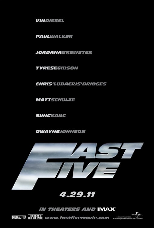 Fast Five Movie Poster