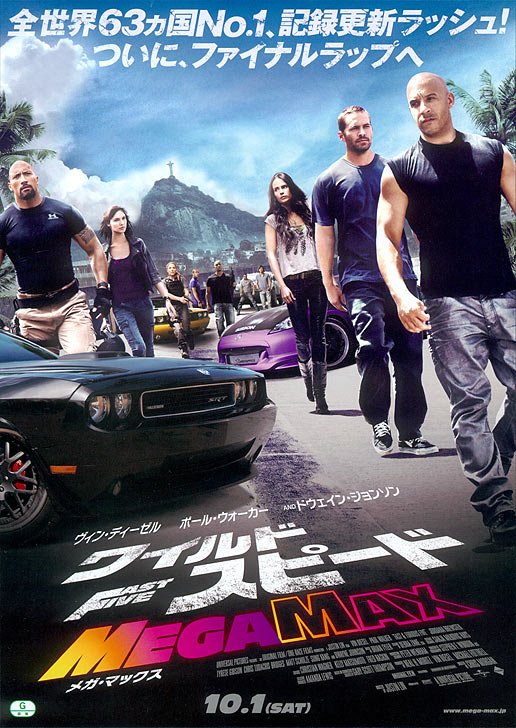 Fast Five Movie Poster