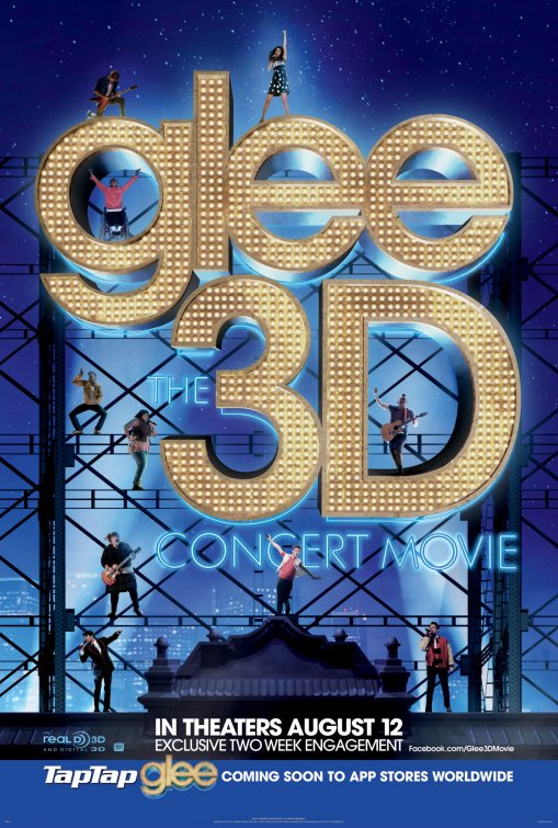 Glee: The 3D Concert Movie Movie Poster